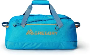 Gregory Supply 40L Adventure Travel/Gear Organization Duffel Bag, Tuckable Backpack Straps, Packable, Water-Repellent, Pelican Blue