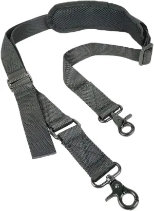 Gun Strap 2 Point Rifle Sling Quick Adjust with Shoulder Pad for Outdoor Hunting Shooting Rotating Metal Clasp