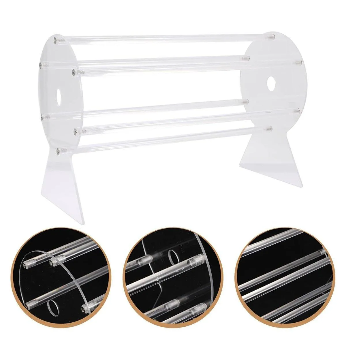 Hairband Display Stand Acrylic Hair Clip Storage Rack Headband Holder Hair Hoop