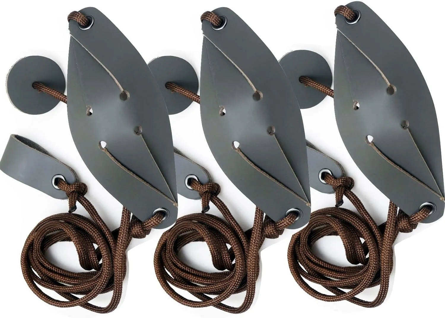 Handmade Leather Throwing Sling Old-Fashioned Slingshot Rock Sling