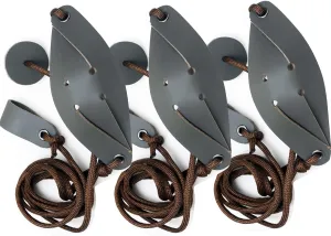 Handmade Leather Throwing Sling Old-Fashioned Slingshot Rock Sling