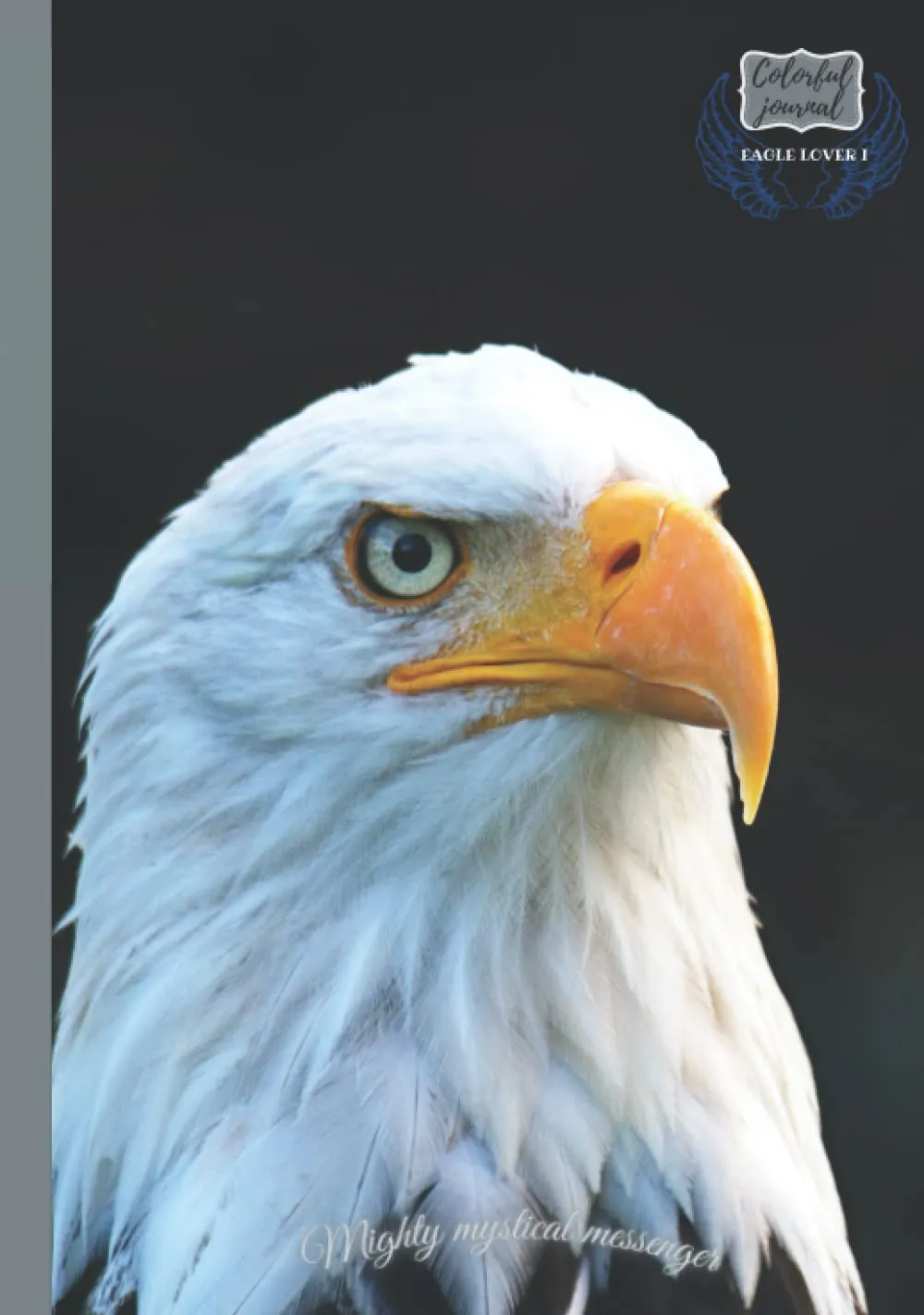 Hardcover Colorful journal, Eagle lover I, " Mighty mystical messenger".: This is a beautiful and useful hardcover journal with a lovely cover design with colorful pages. Hardcover – December 11, 2021
