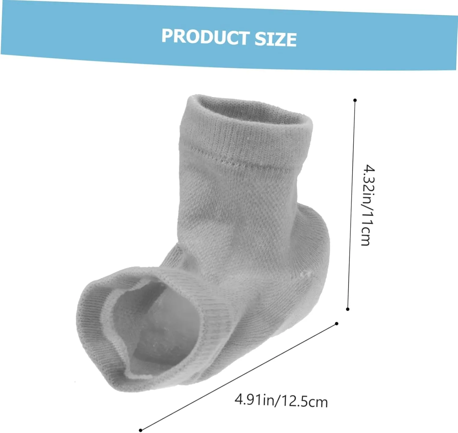 Heightening Socks Cushion Height Boosting Insoles Increase Insole Overnight Inserts Insoles for Men Heel