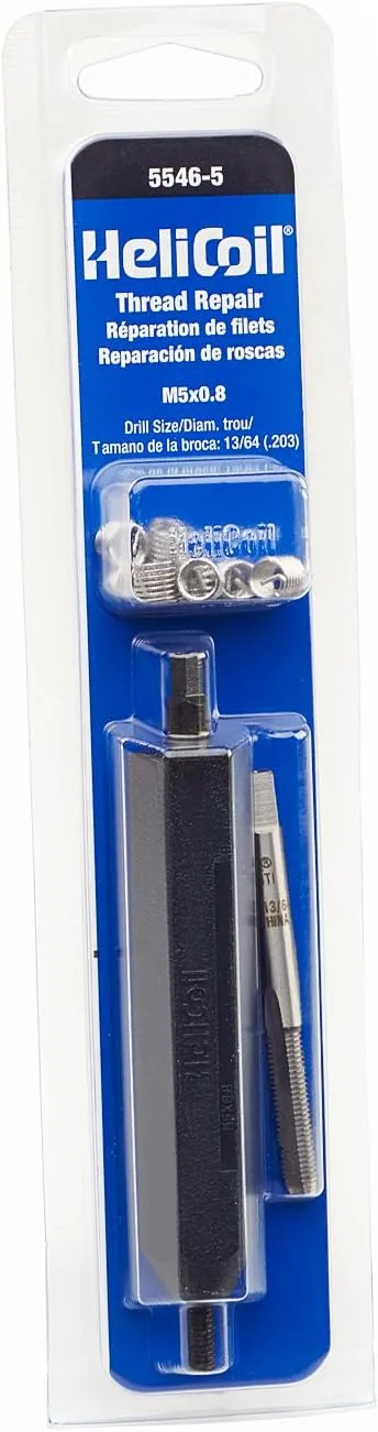 Heli-Coil 5546-5 M5 x 0.8 Metric Coarse Thread Repair Kit