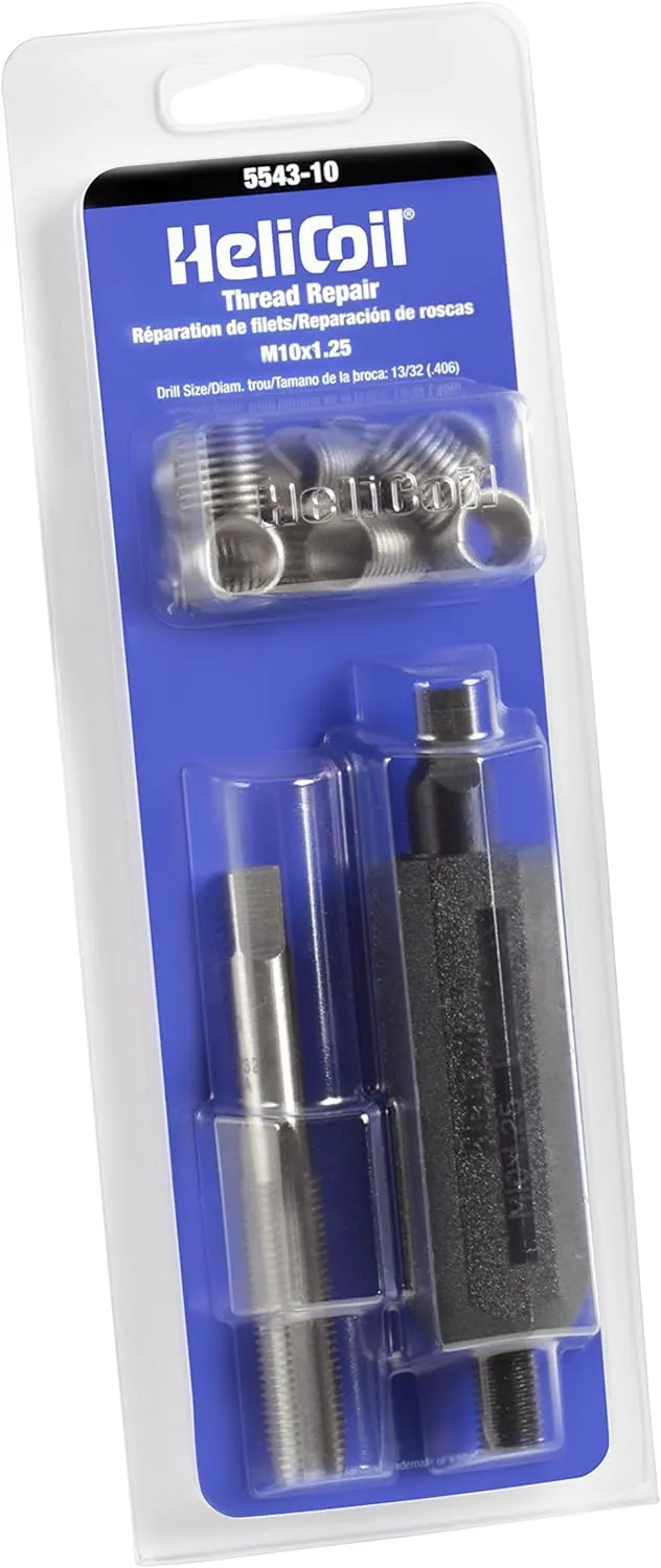 Heli-Coil Helicoil 5543-10 M10 x 1.25 Metric Fine Thread Repair Kit
