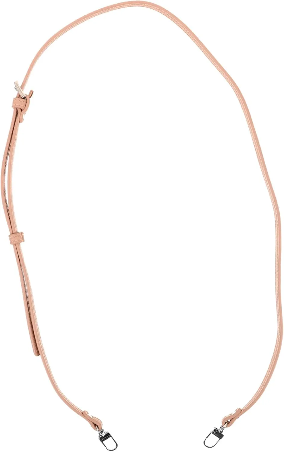 Homoyoyo 2pcs Leather Purse Strap Bag Shoulder Strap Replacement Light Adjustable Handbag Chain for Decorative Use