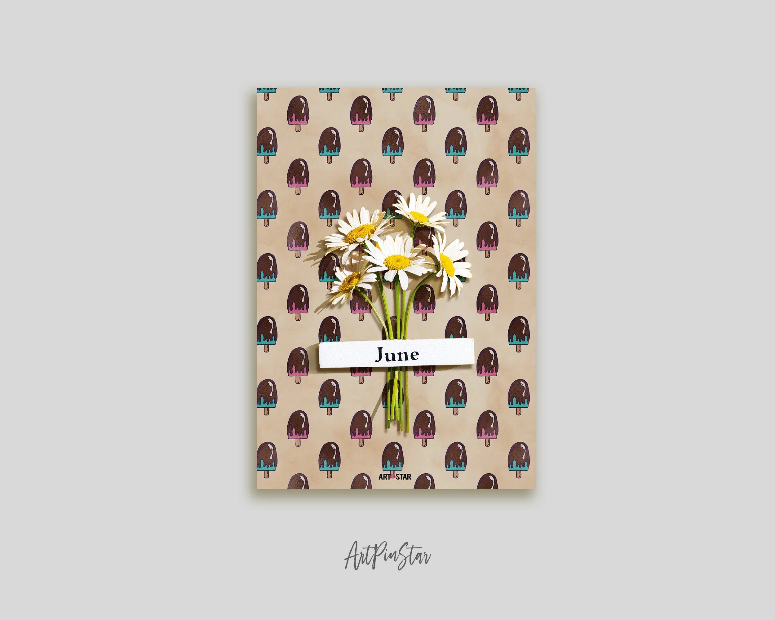 Ice Cream Personalized Vellum Dashboard