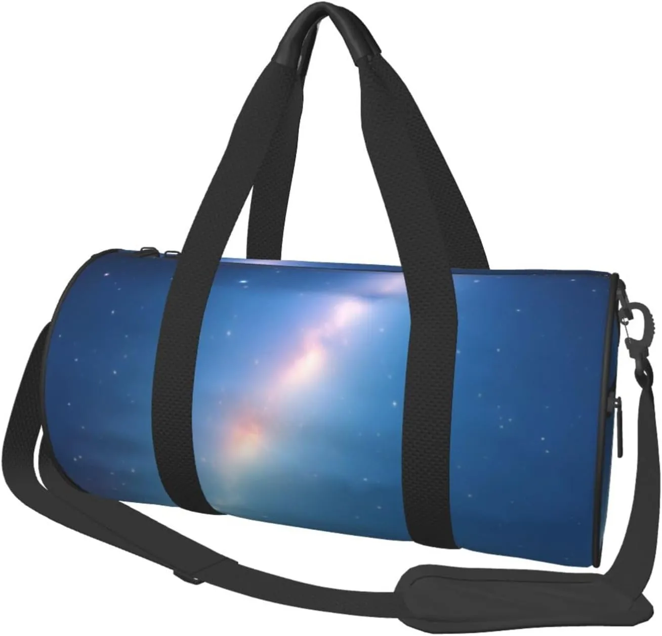 Image Printed Travel Bag,Round Personal Item Storage bag,Foldie Duffel Bag for Traveling Vacation,Fitness,Sports