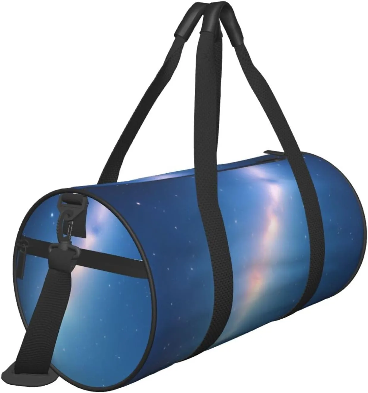 Image Printed Travel Bag,Round Personal Item Storage bag,Foldie Duffel Bag for Traveling Vacation,Fitness,Sports