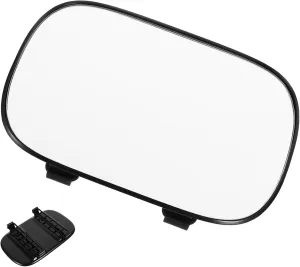 iplusmile High Definition Car Visor Mirror Cosmetic Sun-shading Vanity Mirror Easy Installation Sun Visor Scratch Resistant for Christmas Mother Day Color Backing