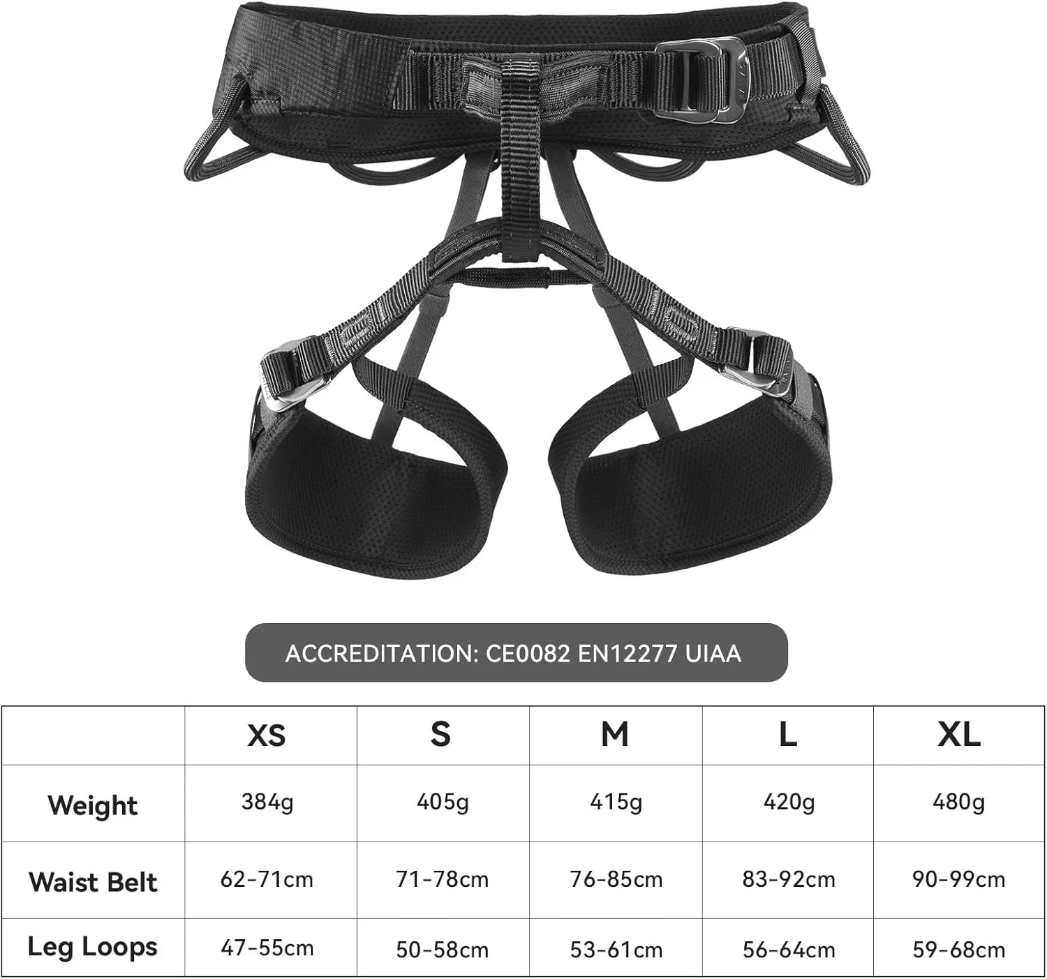KAILAS B3 Rock Climbing Harness Men Adjustable Roofing Harness Women Indoor Climbing Rappelling Protect Durable