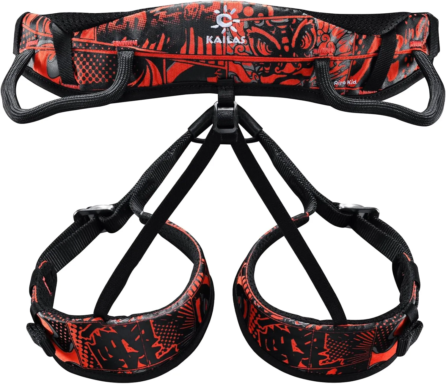 KAILAS Kids Climbing Harness Children's Safety Belt Child Adjustable Rappelling Harness Comfortable Tree Climbing Outdoor