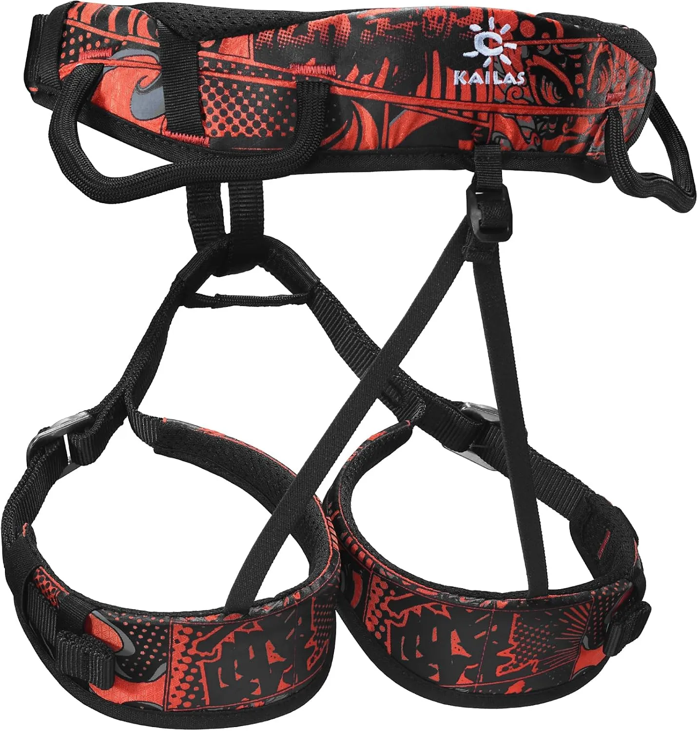 KAILAS Kids Climbing Harness Children's Safety Belt Child Adjustable Rappelling Harness Comfortable Tree Climbing Outdoor