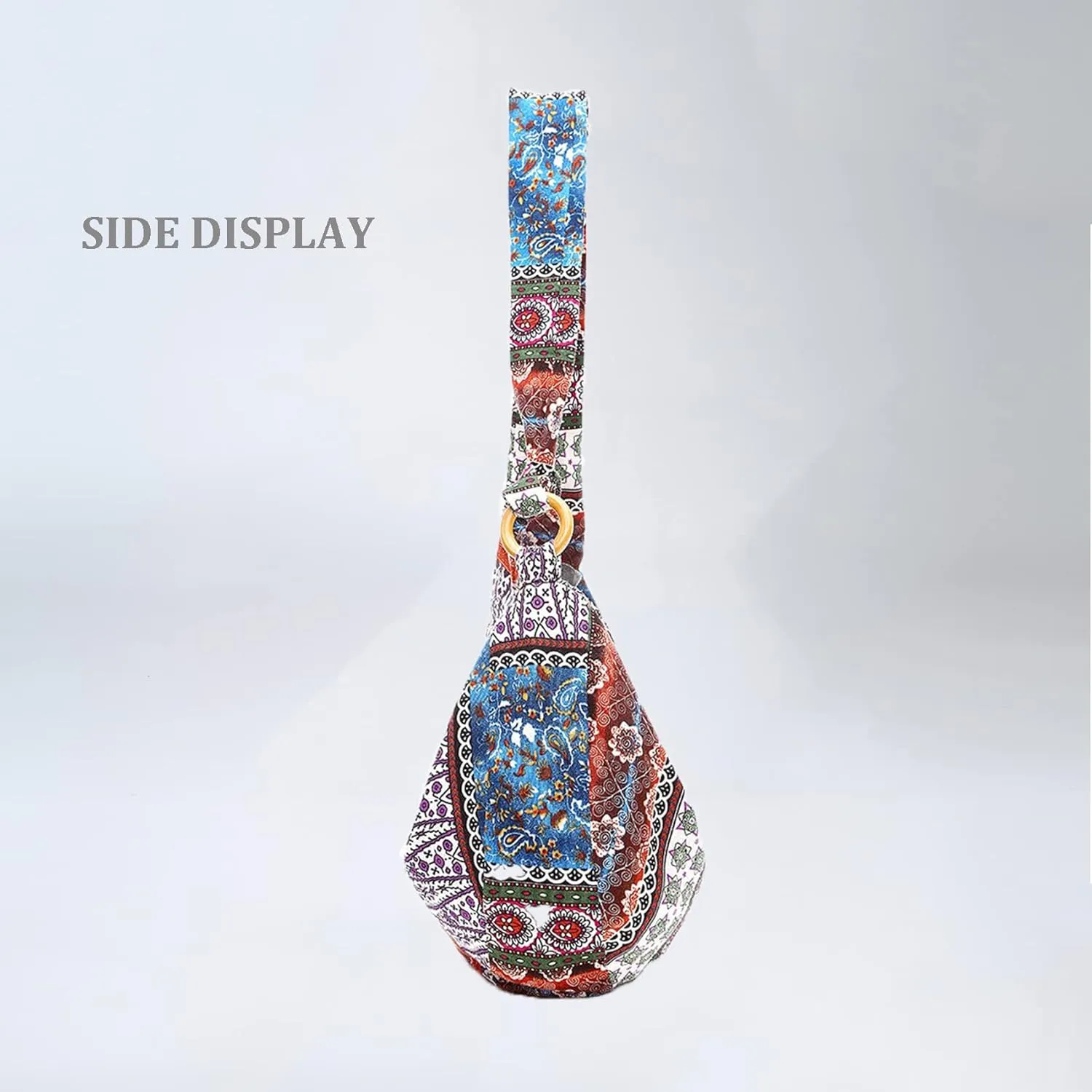 KARRESLY Women's Sling Crossbody Bag Ethnic Style Shoulder Bag with Adjustable Strap