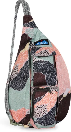 KAVU Mini Rope Sling Pack with Adjustable Rope Shoulder Strap