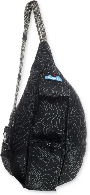 KAVU Mini Rope Sling Pack with Adjustable Rope Shoulder Strap