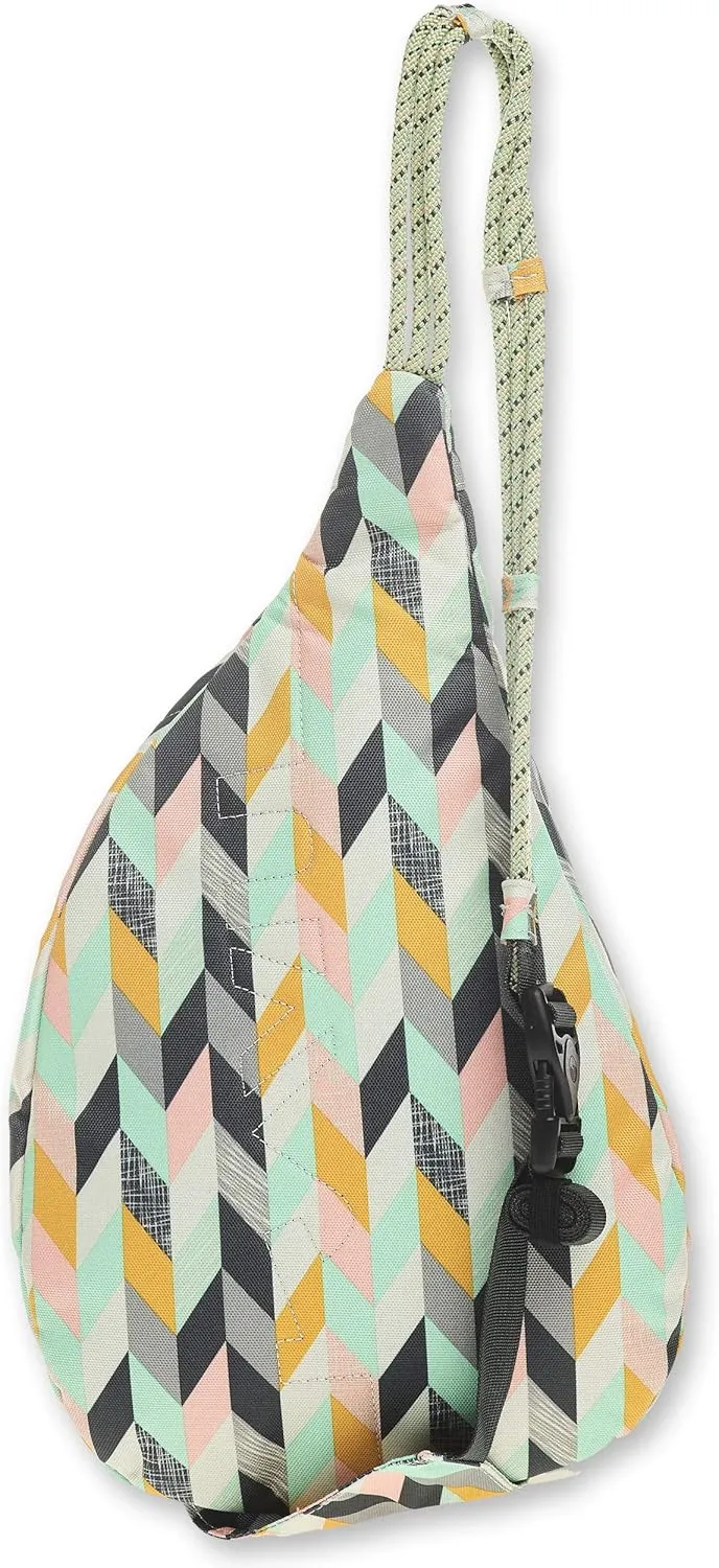 KAVU Mini Rope Sling Pack with Adjustable Rope Shoulder Strap