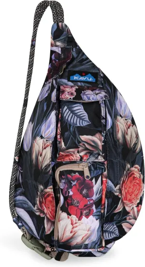 KAVU Mini Rope Sling Pack with Adjustable Rope Shoulder Strap