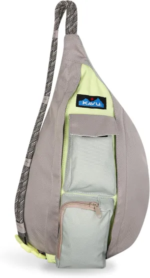 KAVU Mini Rope Sling Pack with Adjustable Rope Shoulder Strap
