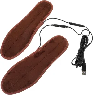 Keep Your Feet Toasty: Electric Heating Insoles Rechargeable Foot Warmers Thermal Inserts for Winter
