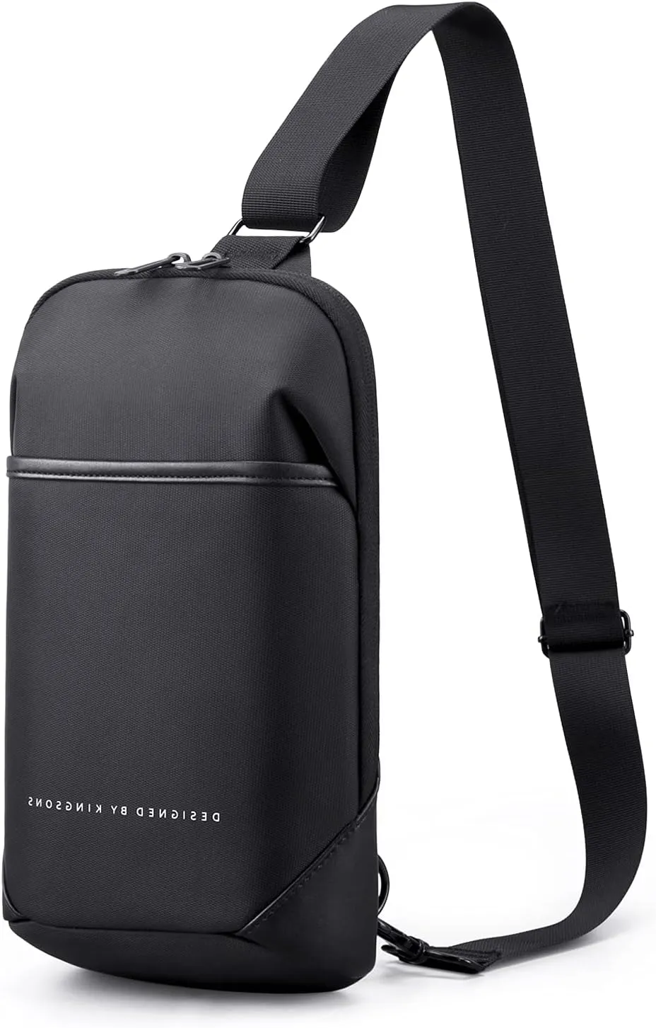 Kingsons Small Crossbody Bag Sling Bag for Men Women Waterproof Chest Pack with Anti Theft Pocket, Casual Daily Daypack Shoulder Bag for Running Travel Cycling Hiking