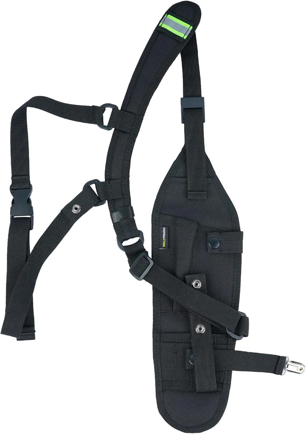 KUNN Universal Single Side Radio Shoulder Harness Holster,Two Way Walkie Talkie Holder for Motorola,Baofeng
