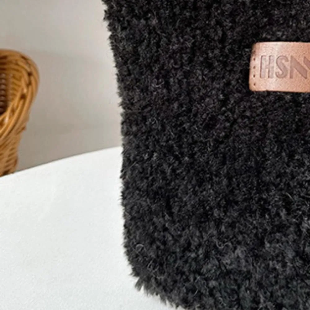 Lamb Wool Handbag Fuzzy Cute Autumn and Winter Fluffy Stylish Chroma Handbag Shoulder Bag Fuzzy Handbag