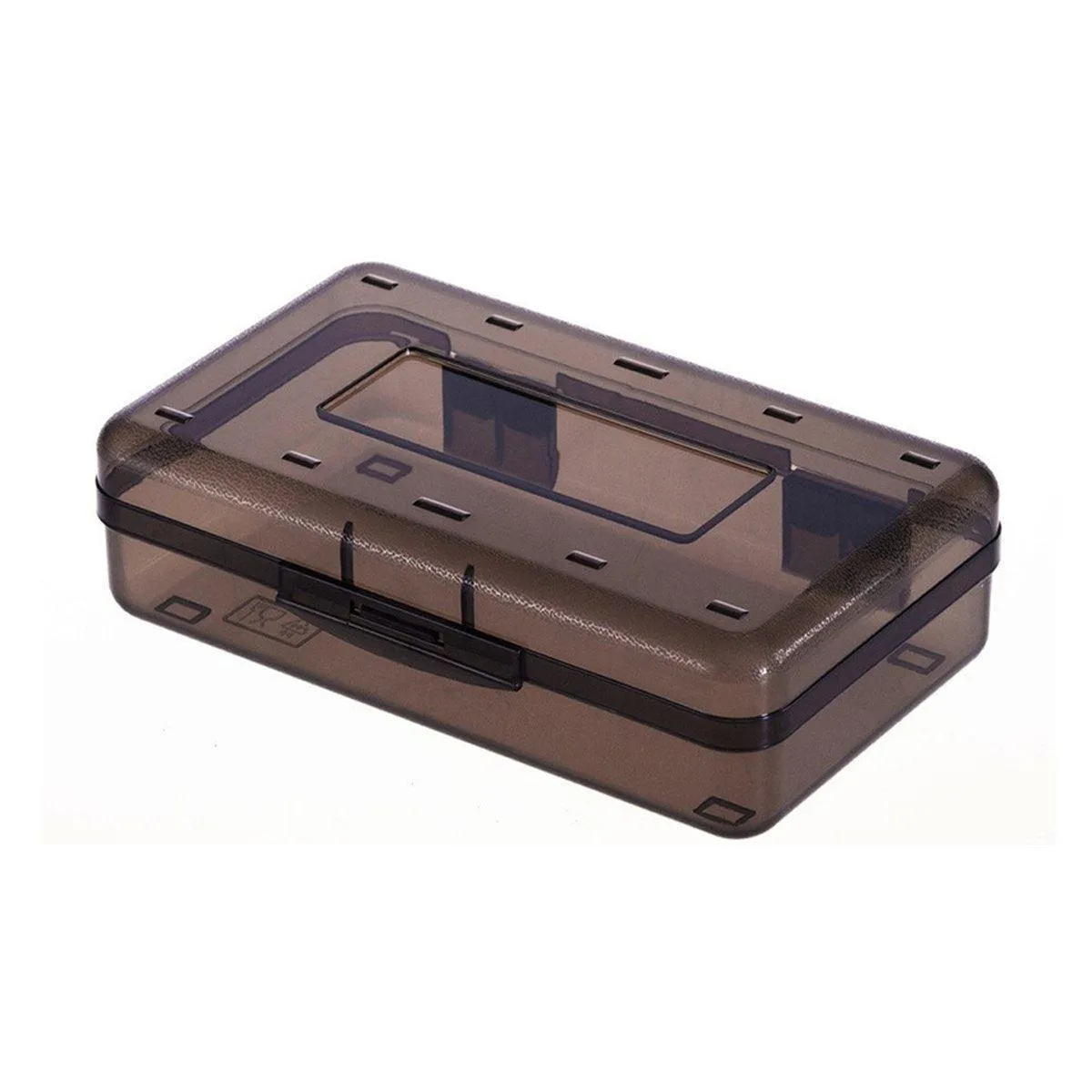 Large Capacity Transparent Plastic Pencil Case Multifunctional Student Art Box