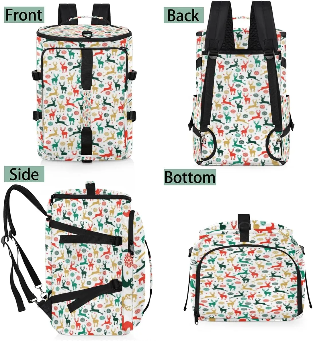 Large Sports Gym Bag With Shoe & Laptop Compartment 47L Waterproof Travel Duffel Bags for Men Women Colourful Giraffe Luggage Backpack Duffle Bag