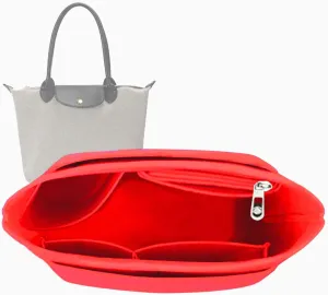 Lckaey felt Organizer Insert for longchamp organizer insert large tote insert Large handbag organizer inserts large bag best1032red-L