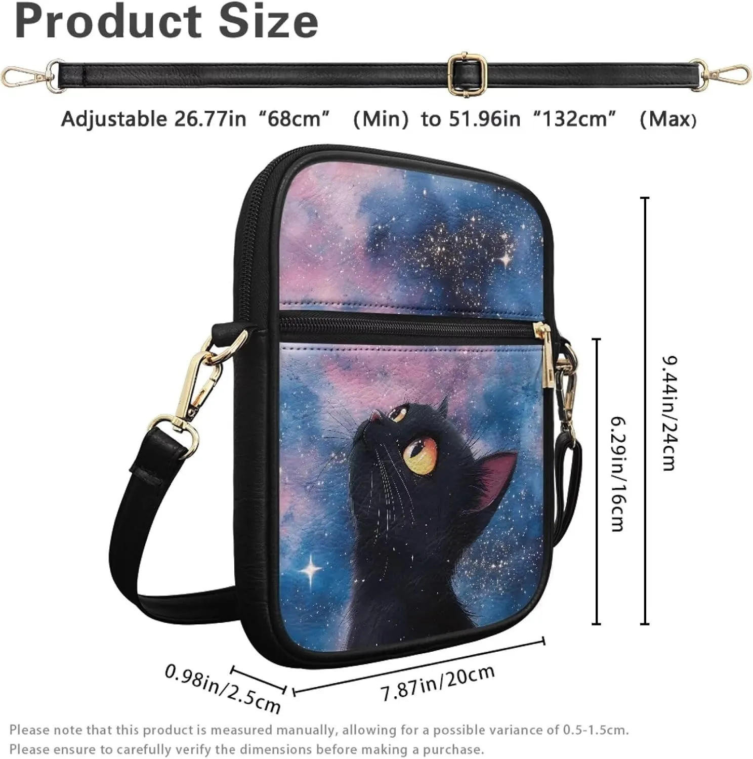 Leather Messenger Bag for Men Women Crossbody Shoulder Bags Satchel Casual Sling Daypack Work Business Daily Purse