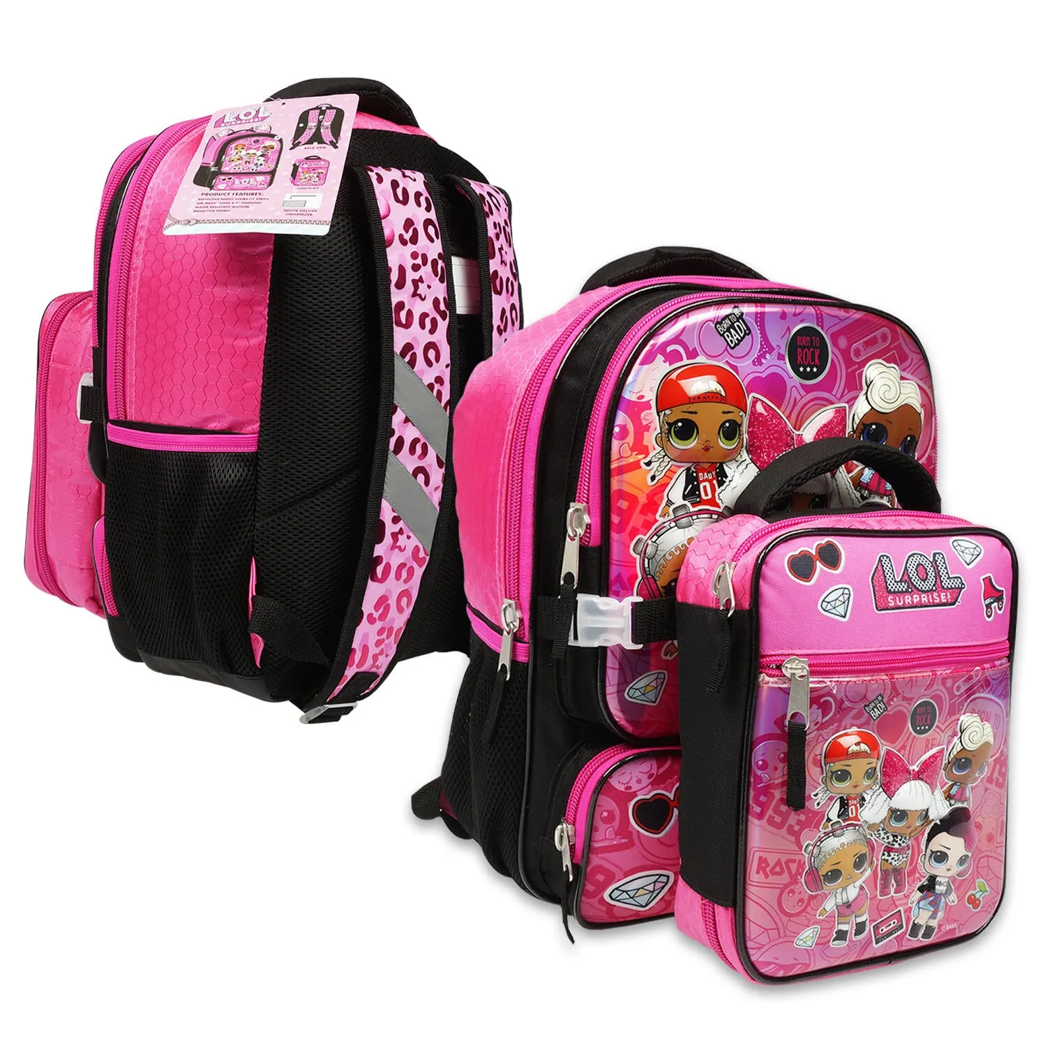 LOL Surprise! Backpack with Lunch Bag