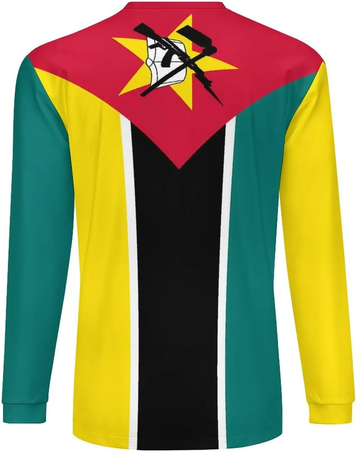 Long Sleeve Cycling Jersey Breathable Crewneck Mountain Bike Pullover Shirts Jacket