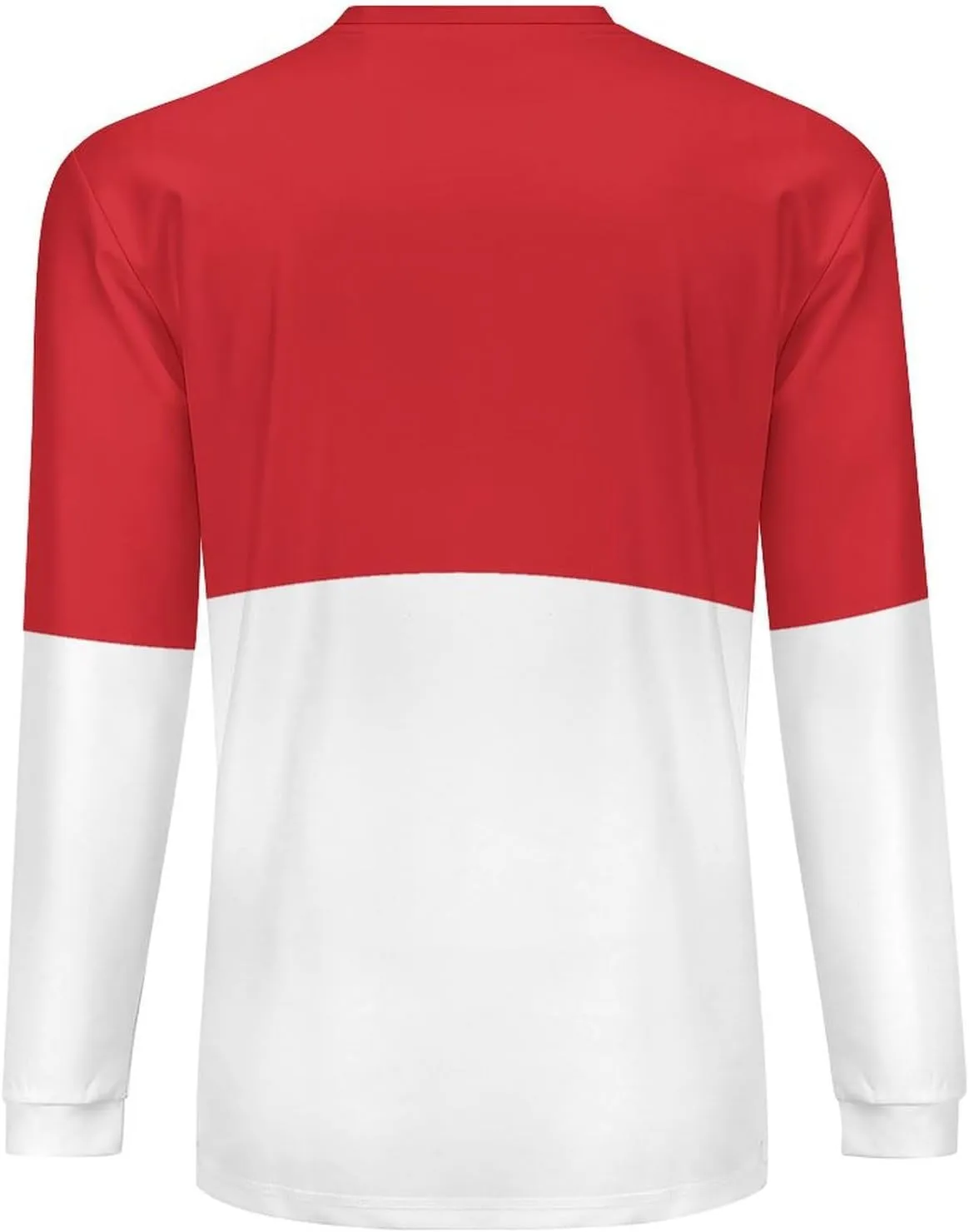 Long Sleeve Cycling Jersey Breathable Crewneck Mountain Bike Pullover Shirts Jacket