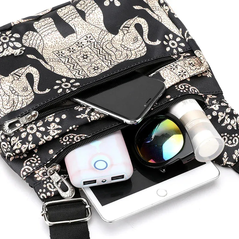 Lorelie | Multi-Pocket Travel Crossbody Messenger Bag
