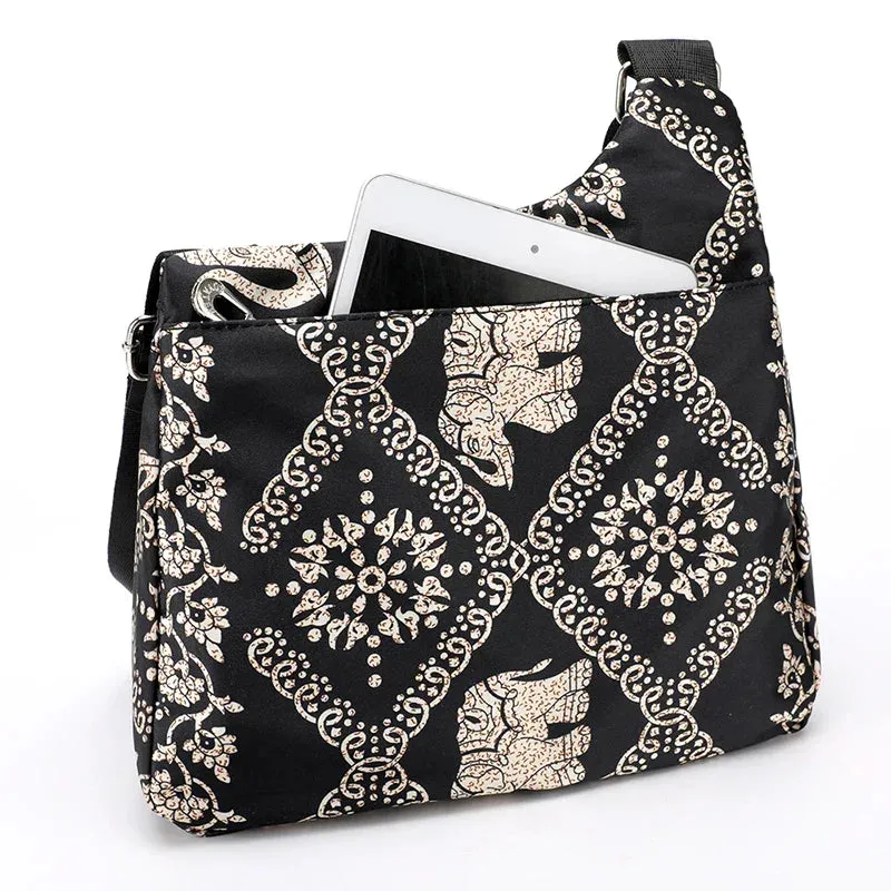 Lorelie | Multi-Pocket Travel Crossbody Messenger Bag