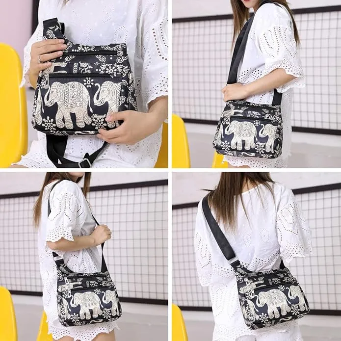Lorelie | Multi-Pocket Travel Crossbody Messenger Bag