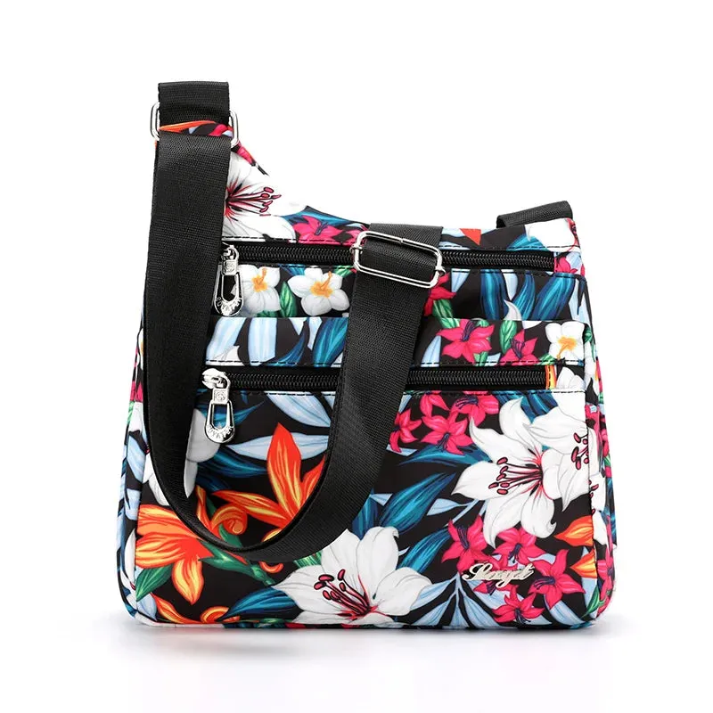 Lorelie | Multi-Pocket Travel Crossbody Messenger Bag
