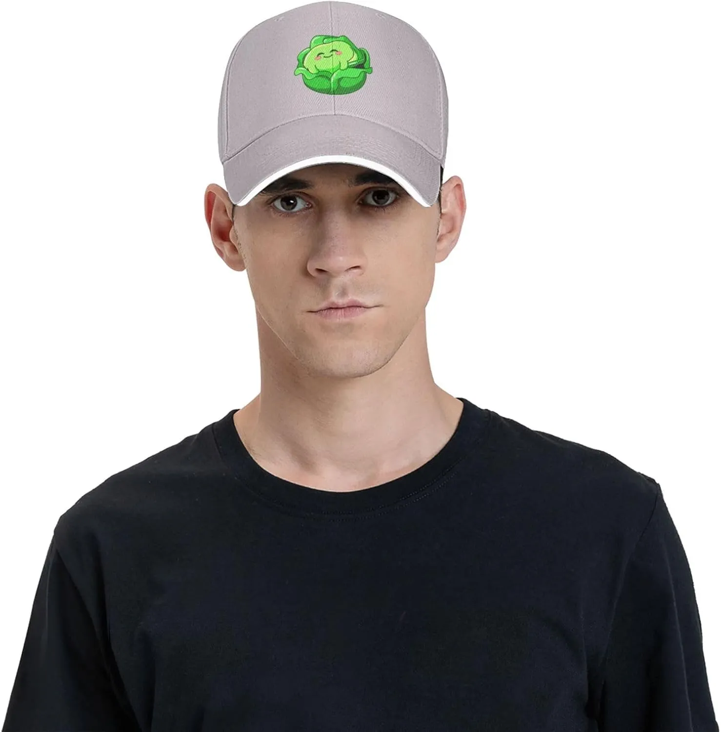 Lovely Cabbage Baseball Cap for Men Women Adjustable Funny Dad Hat