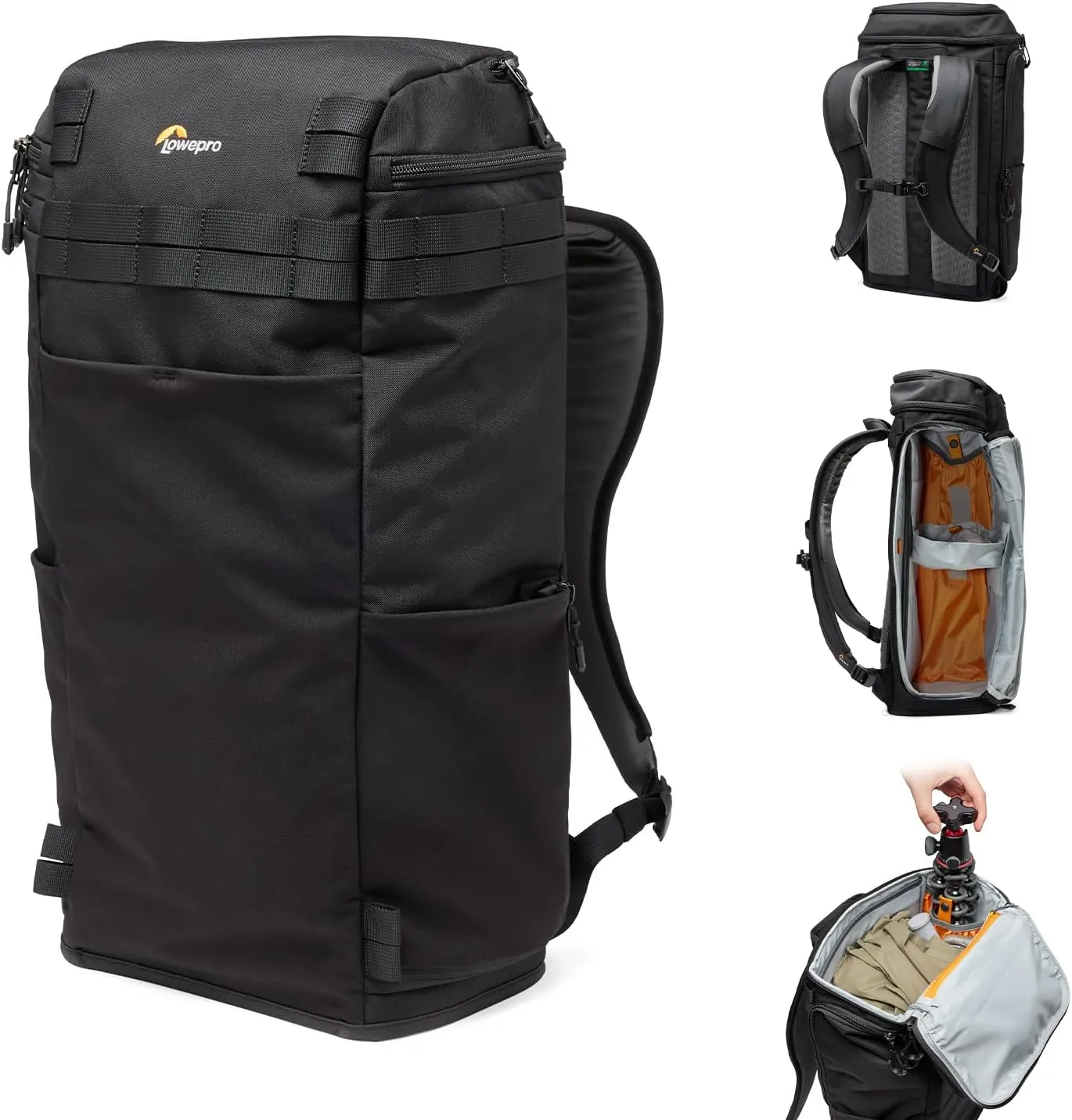 Lowepro BP 250 AW III, Black, Volume 30liters / 16" Laptop