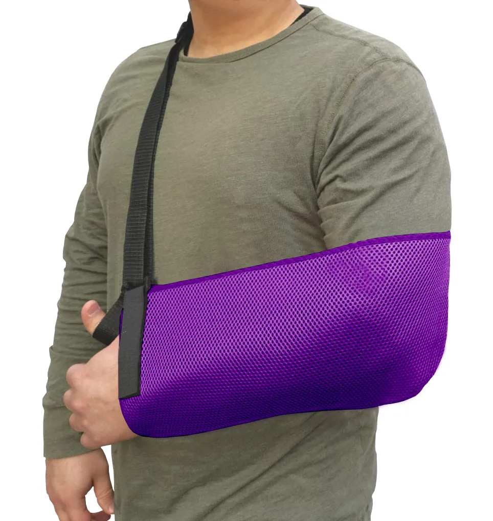 LTG PRO® Breathable Arm Sling Shoulder Immobilizer Bracing Elbow Support Strap