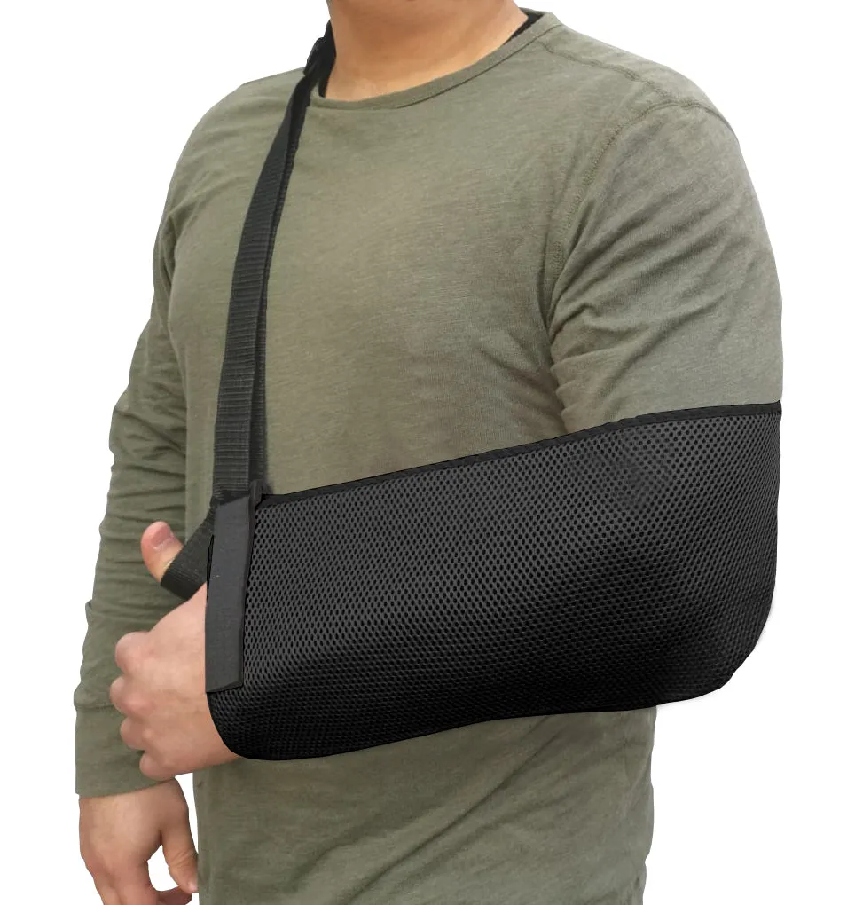 LTG PRO® Breathable Arm Sling Shoulder Immobilizer Bracing Elbow Support Strap