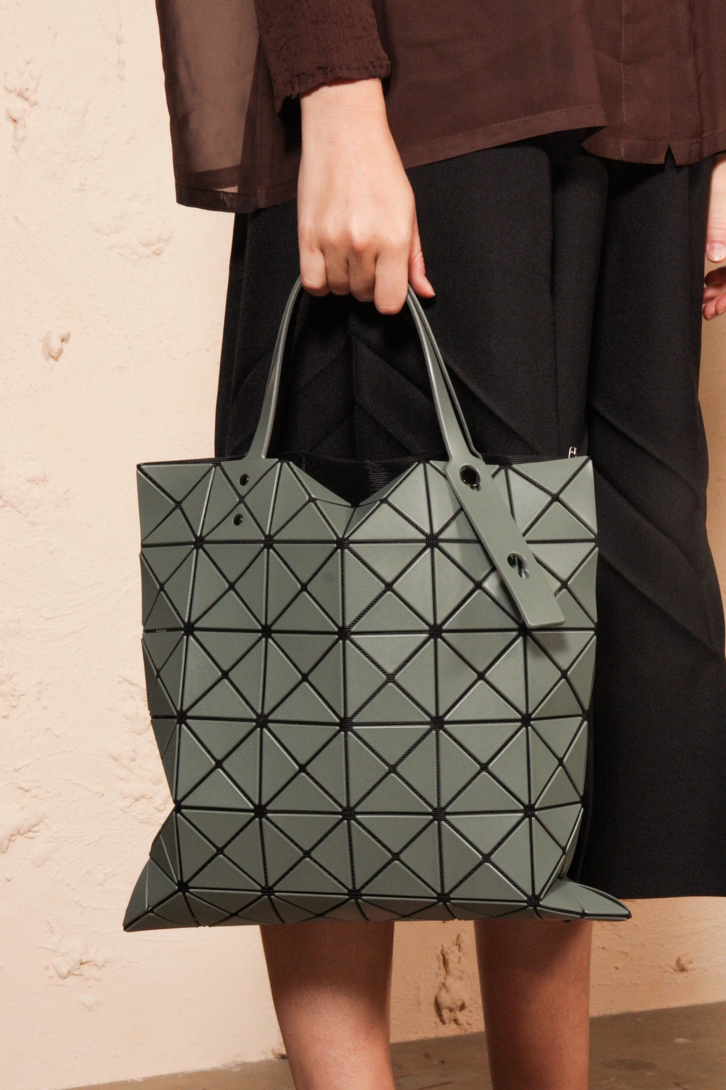 Lucent Matte Tote Moss