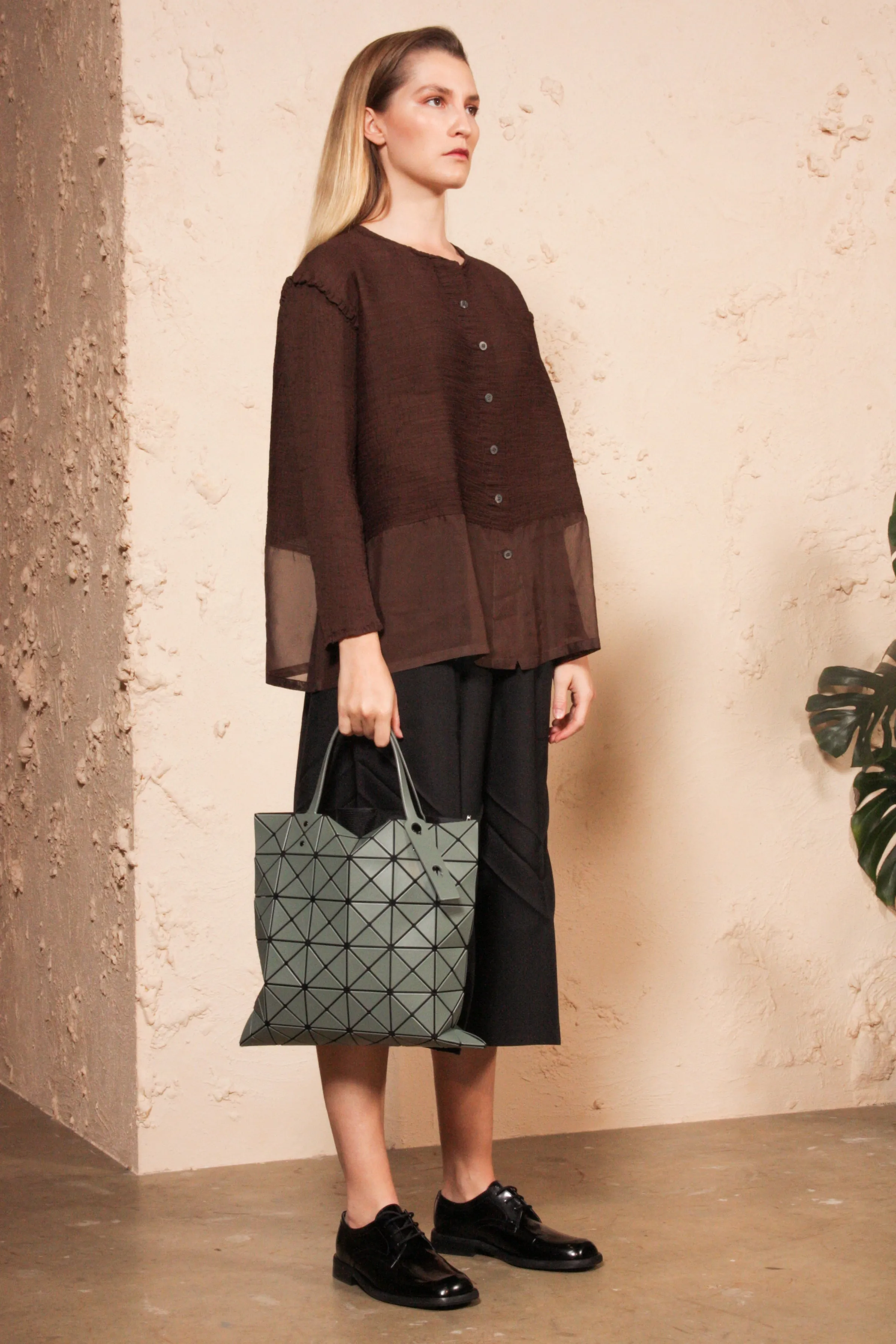 Lucent Matte Tote Moss