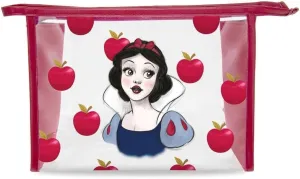 MAD Beauty Disney Snow White Cosmetic Bag Clear Printed PU | Beauty Organizer | Convenient Travel Storage Essential