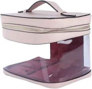 Makeup Bag Transparent Waterproof Carrying Travel Split Pack Wash and Makeup Storage Bag