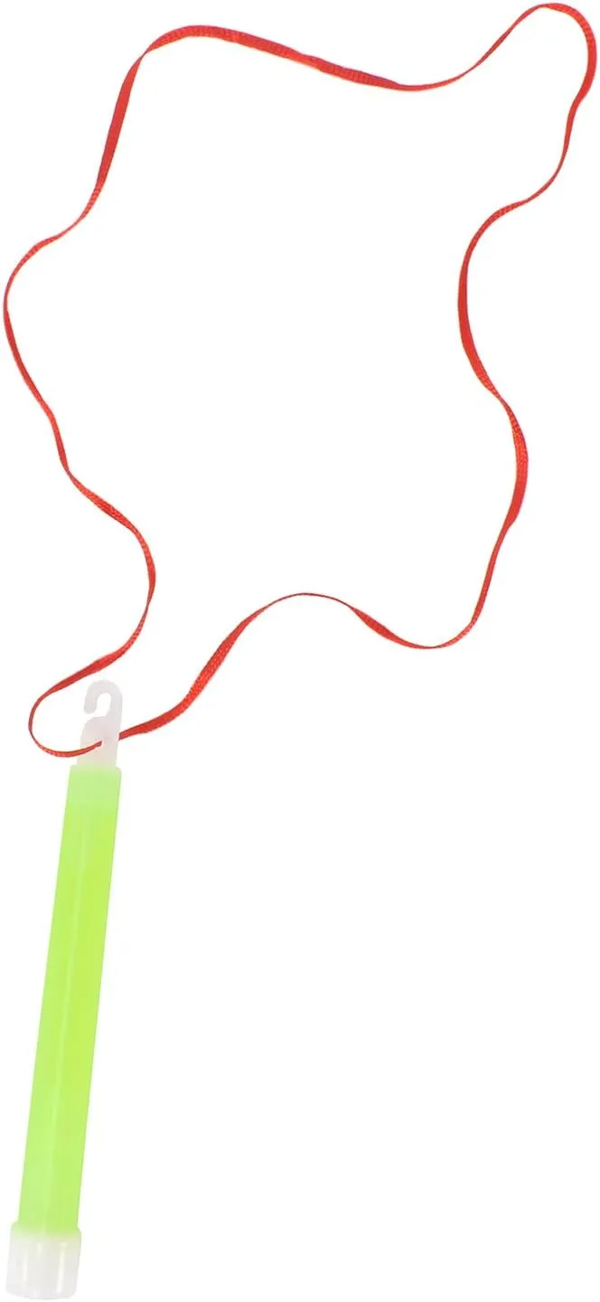 MediTac Green Glow Stick - Bright 6" Snap Sticks with 12 Hour Duration (24 Pack)