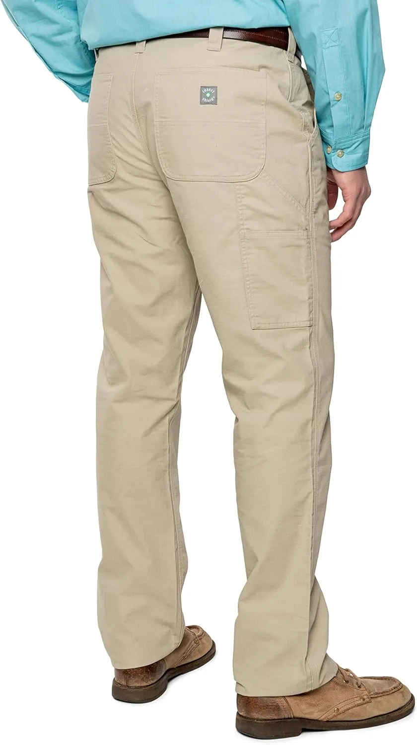 Men's Performance Utility Pants, Lightweight Breathable Hiking Pants with Built in Bug Protection