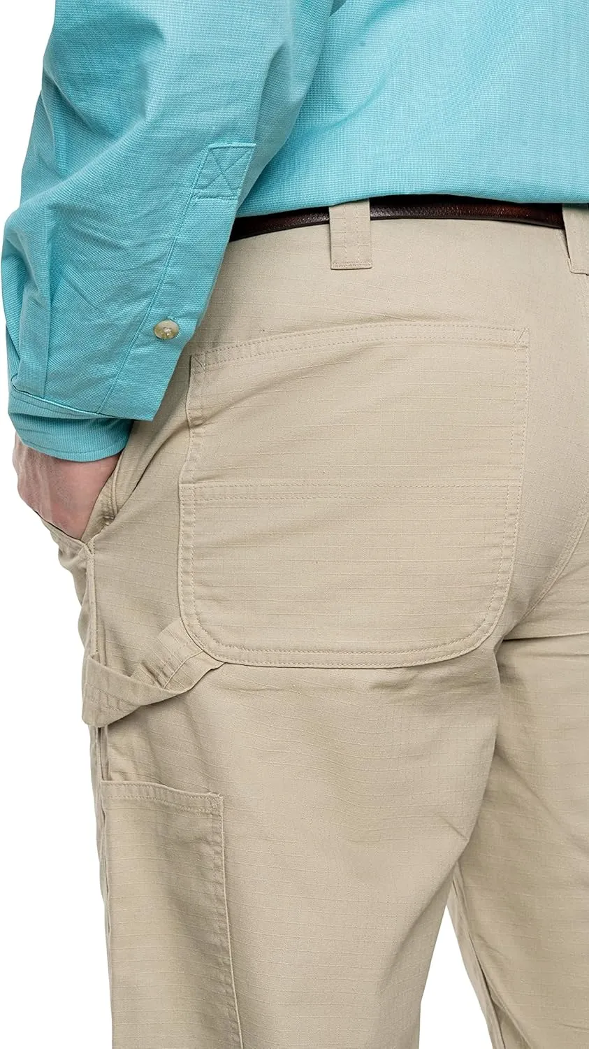 Men's Performance Utility Pants, Lightweight Breathable Hiking Pants with Built in Bug Protection