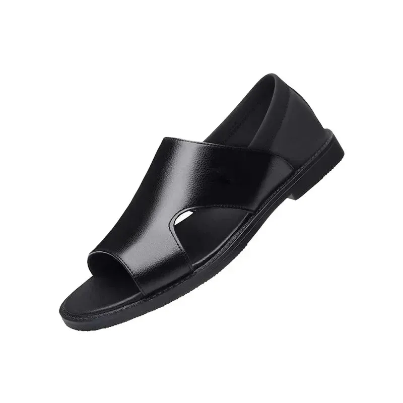 Men's Sandals - Breathable Leather Outdoor Shoes